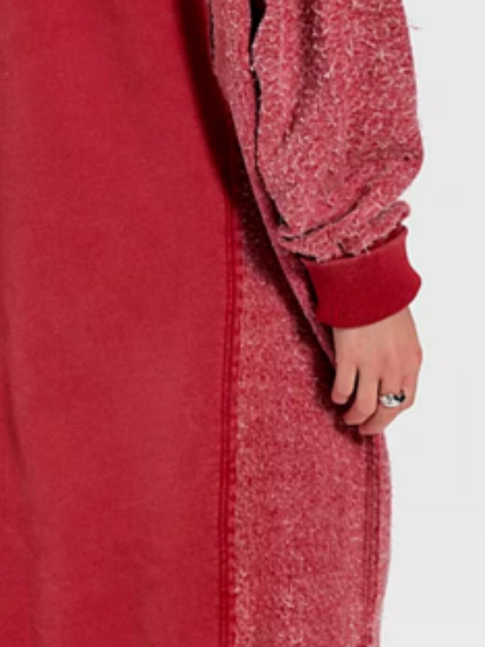 NWT We The Free Dreamy Blue Cardi in Stolen Kiss (Red) - Picture 7 of 13